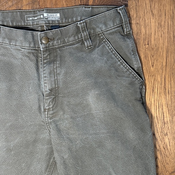 Carhartt Men's Green Cargo Pants - Picture 3 of 7